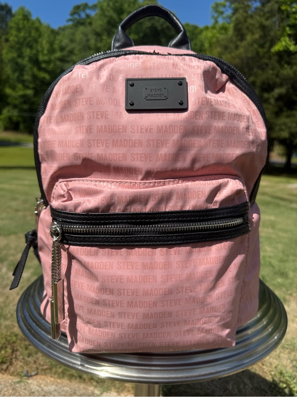 Steve Madden Blush Pink Mini Backpack